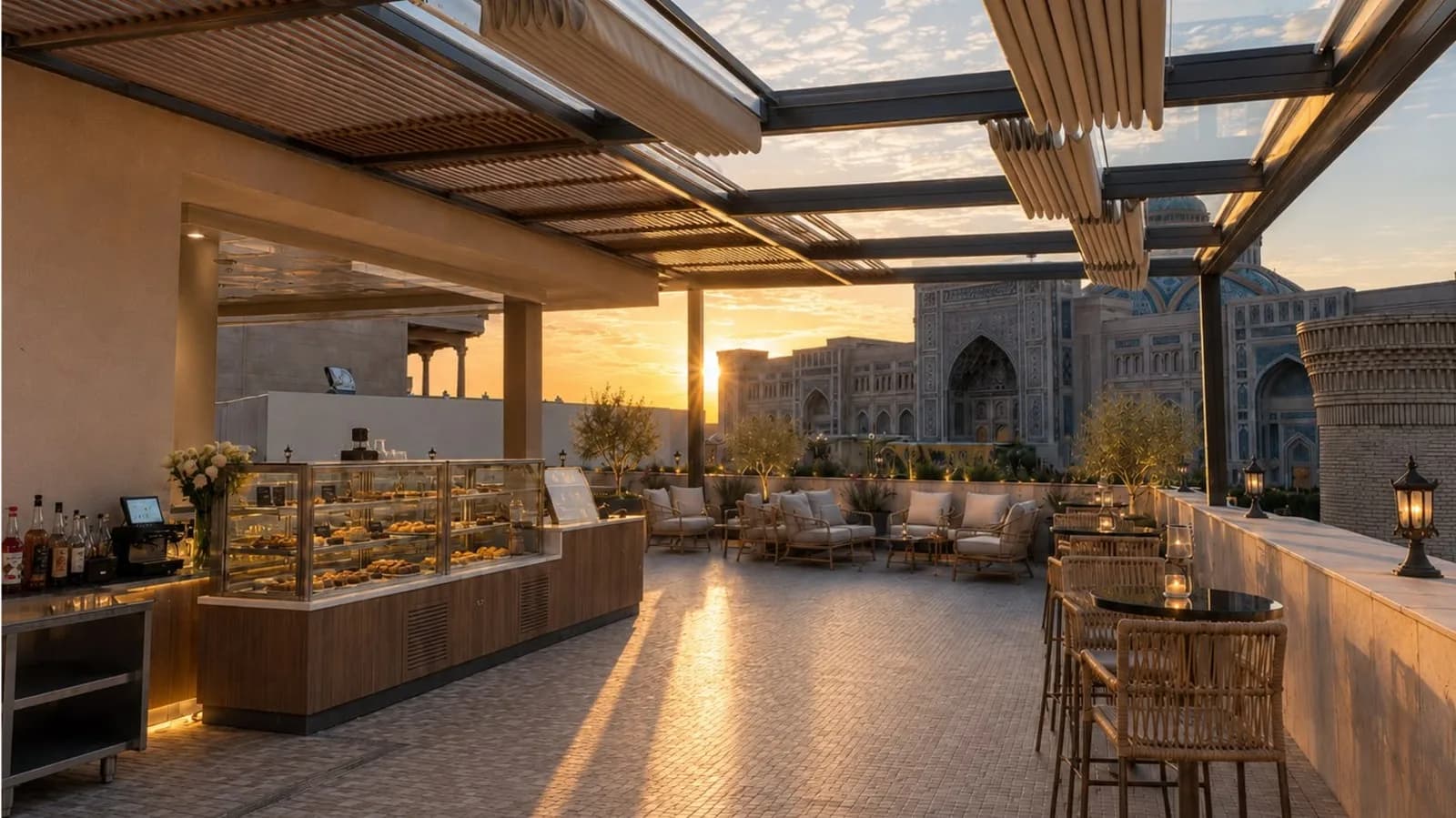 Upcoming 7Oz location at Mecca Hotel, Tashkent